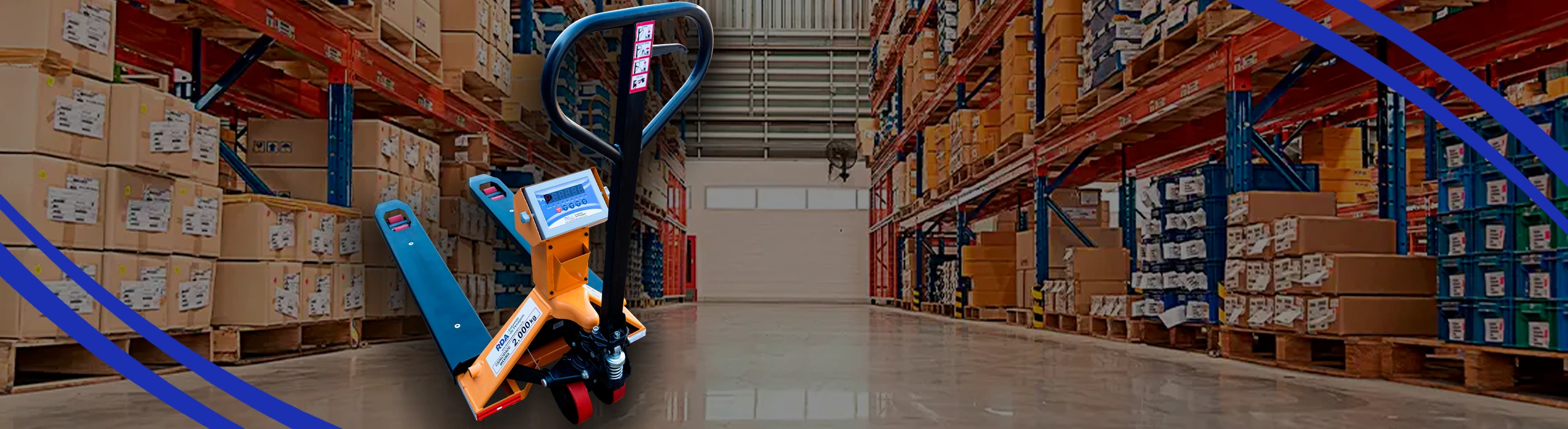 Balança Paleteira RDA – 2000kg